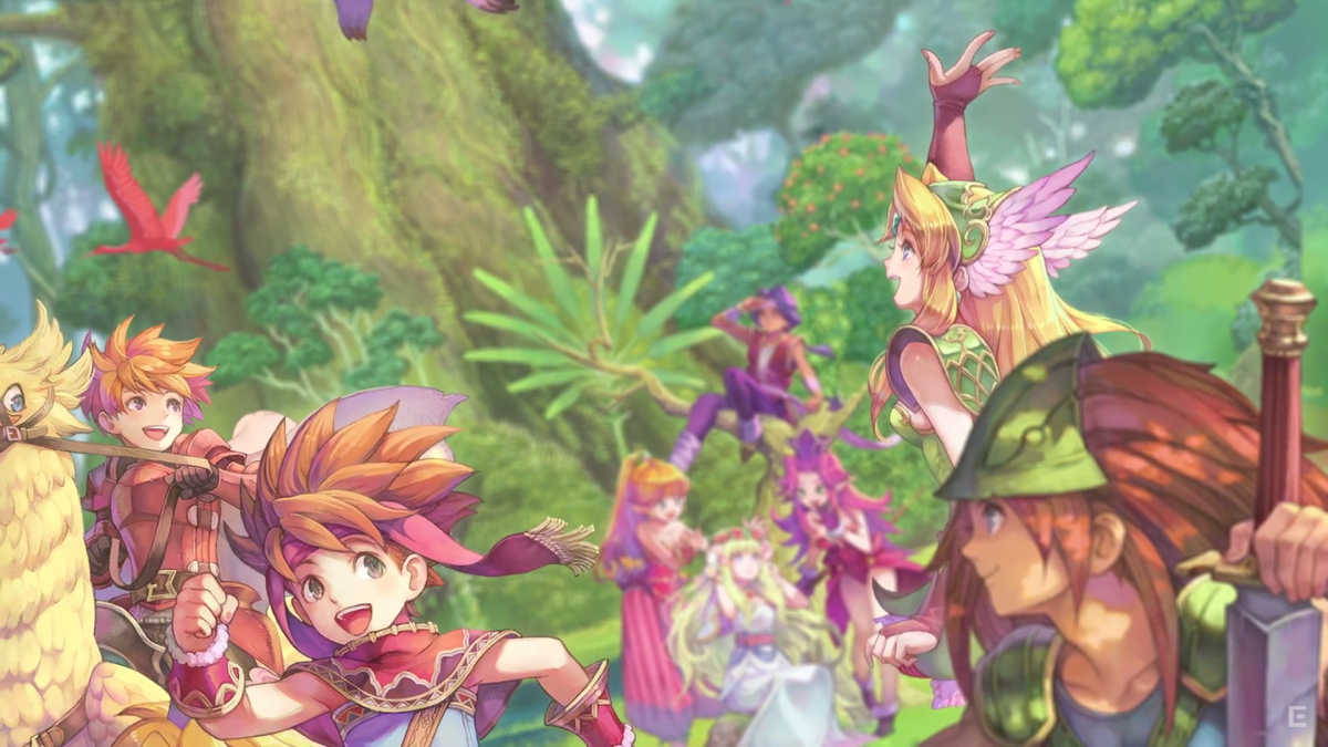 Seiken Densetsu Collection Mana series Switch