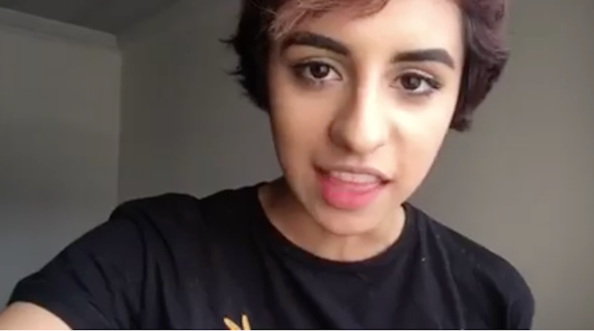 NiÃ±a de de 16 aÃ±os graba video para explicar por que abandona la escuela