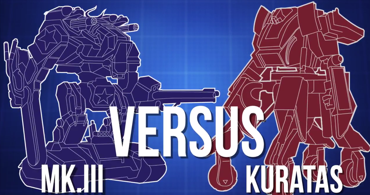 Los robots gigantes MK.III y Kuratas finalmente se enfrentarán en agosto de 2017