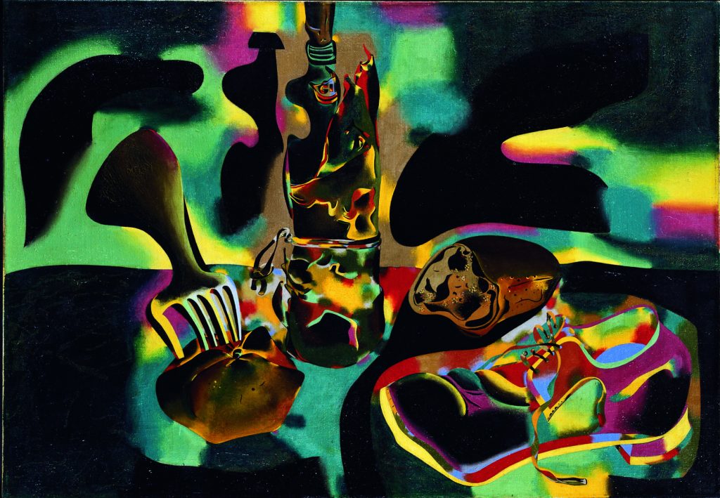 Bodegón del zapato viejo (1937) de Joan Miró