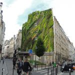 L’Oasis D’Aboukir en Paris, Francia lo ideó Patrick Blanc. Tiene 7,600 plantas de 237 especies distintas.
