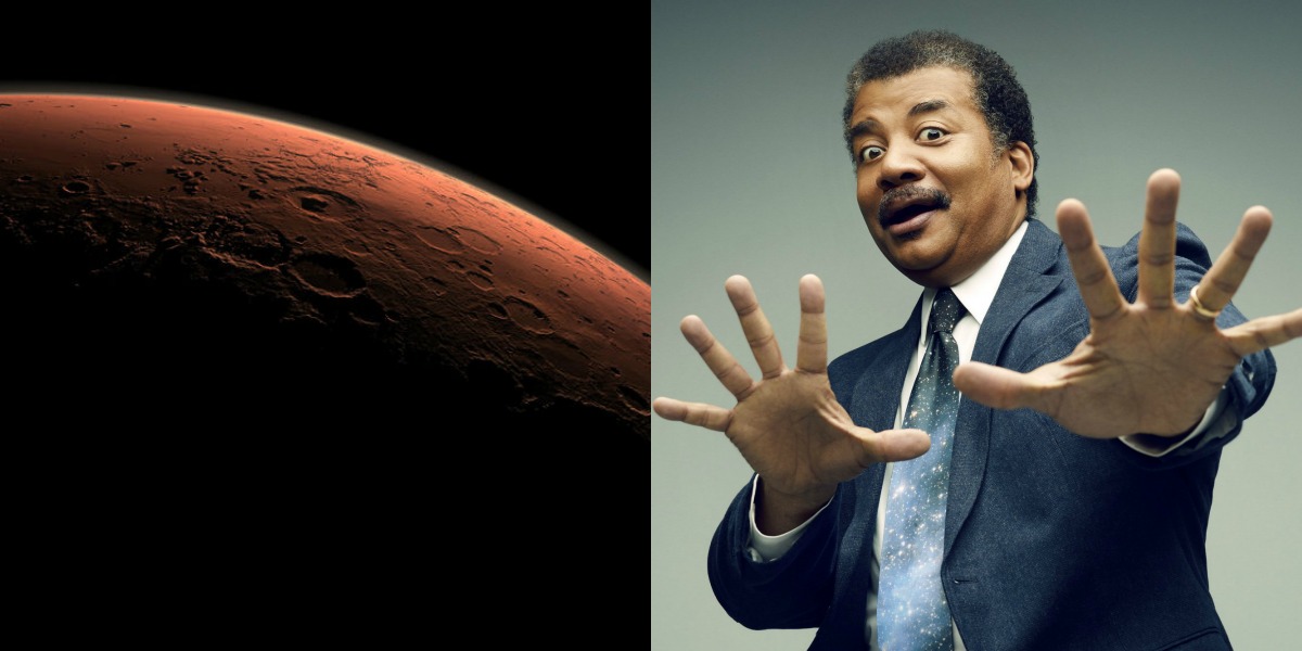 Neil deGrasse Tyson tiene sus reservas sobre ir al planeta Marte