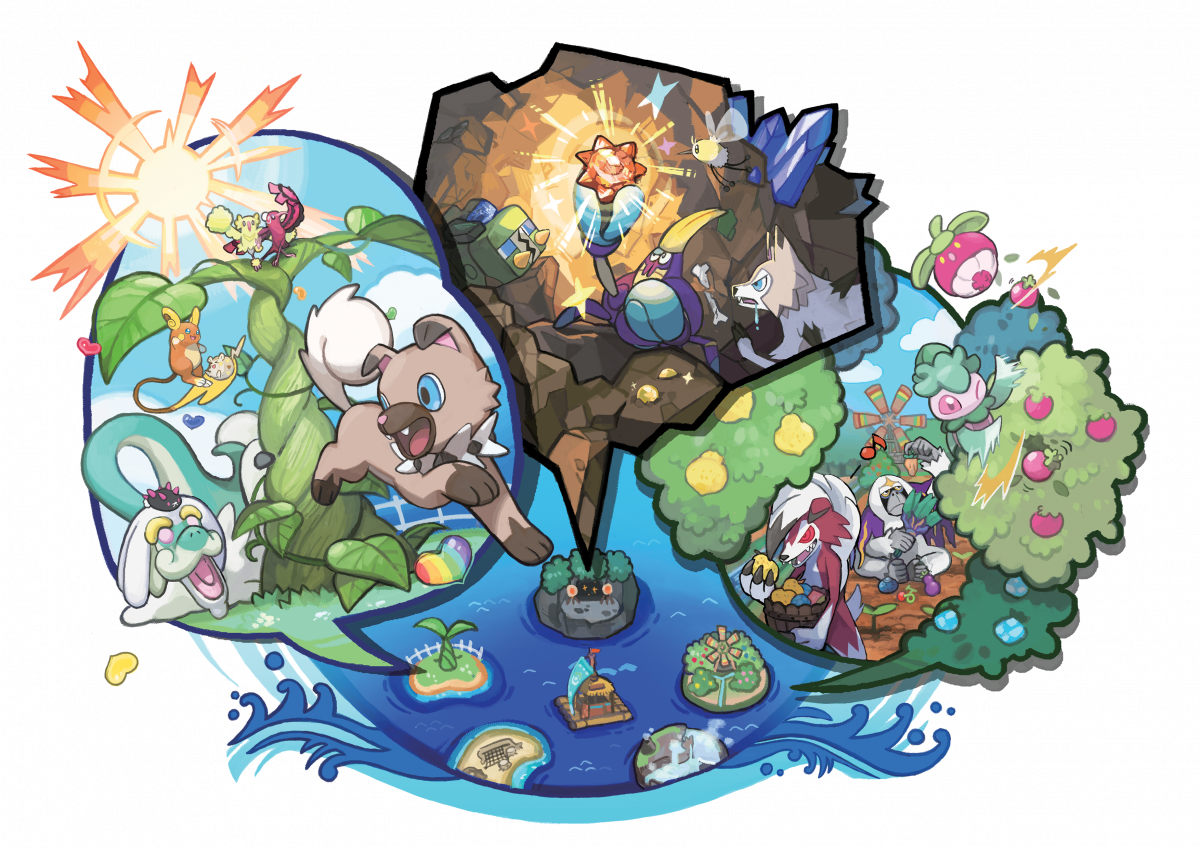 La siguiente misiÃ³n global de PokÃ©mon Sol y Luna tratarÃ¡ de cosechar pokÃ©habas en el pokÃ©pelago