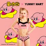 Colecci{on de pijamas y ropa interior de Kirby por Peach John
