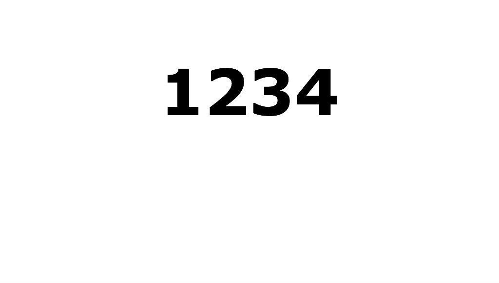 Un buen password no debe de ser algo obvio como 1234