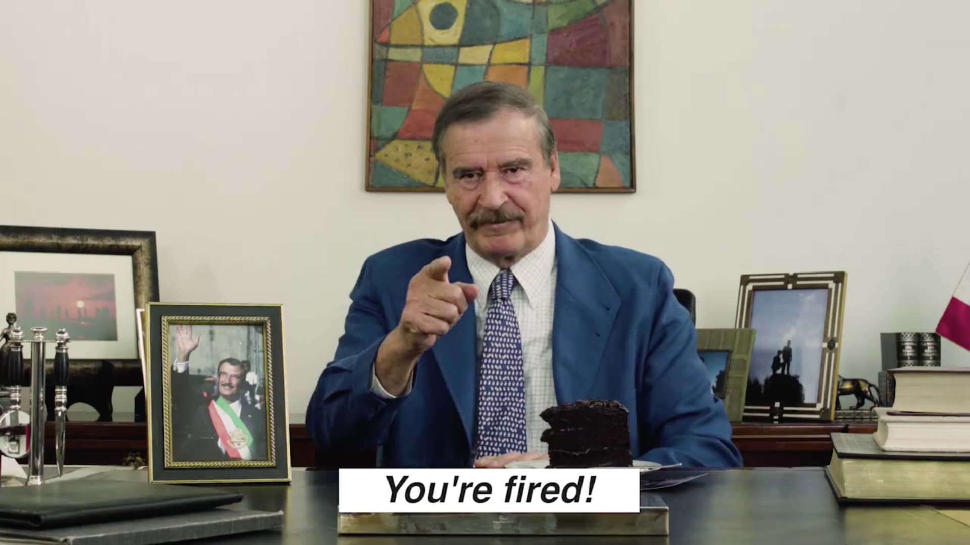 Vicente Fox de consejero presidencial