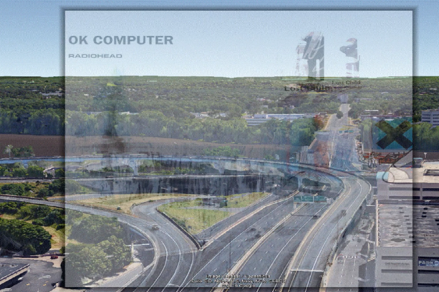 Fan clavado de Radiohead descubre quÃ© carretera es la de la portada del OK Computer