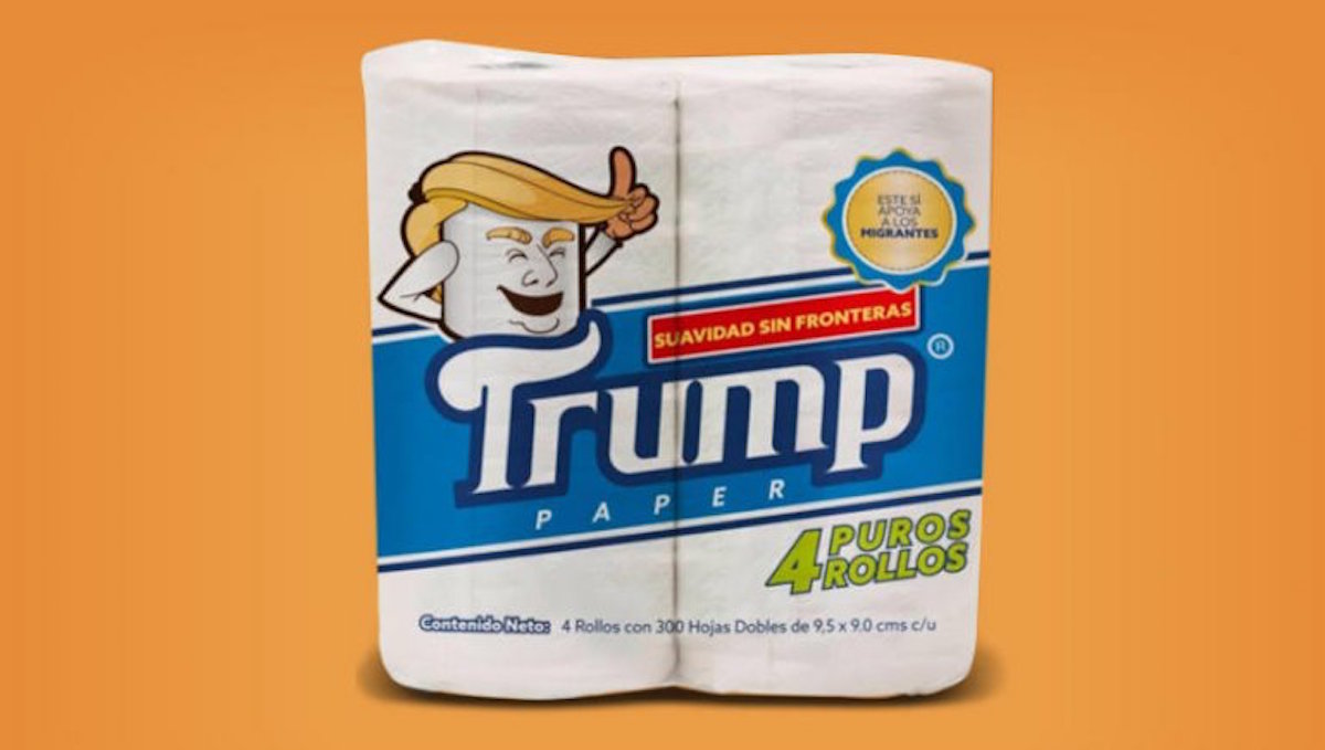 Abogado mexicano lanzarÃ¡ a la venta el papel higiÃ©nico marca "Trump"