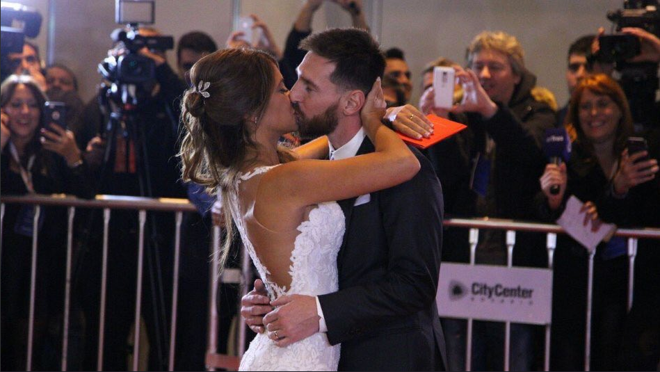 Boda de Messi con Antonella