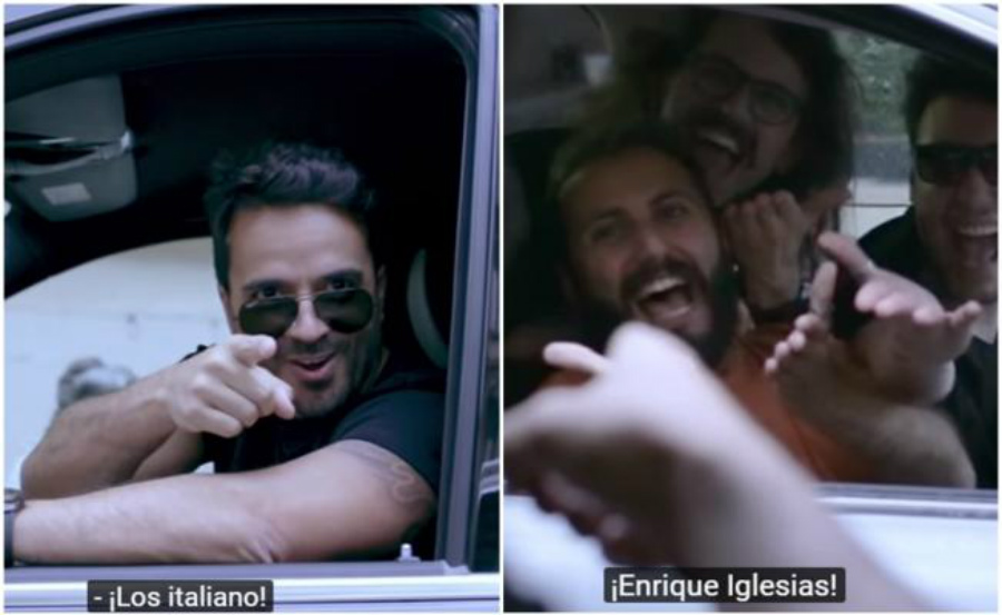 Los Italianos se encuentran con Luis Fonsi y los Backstreet Boys cantan Despacito