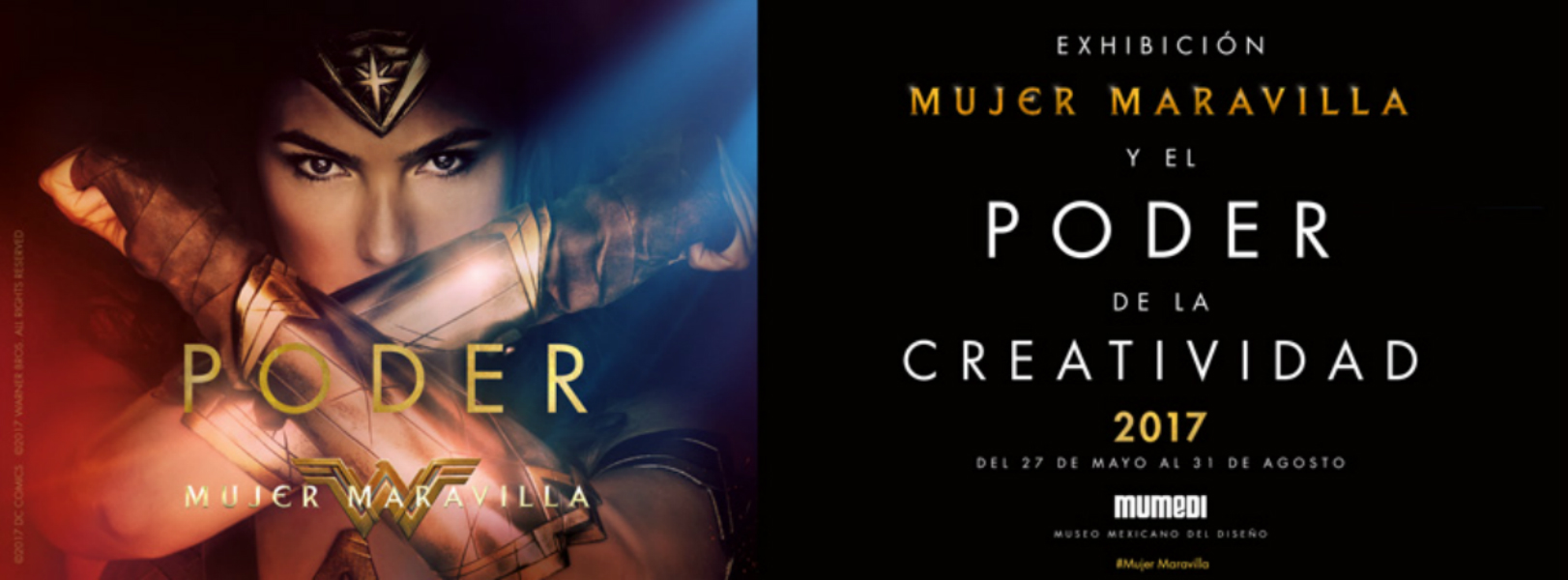 Lánzate a conocer los brazaletes de la Mujer Maravilla en el MUMEDI