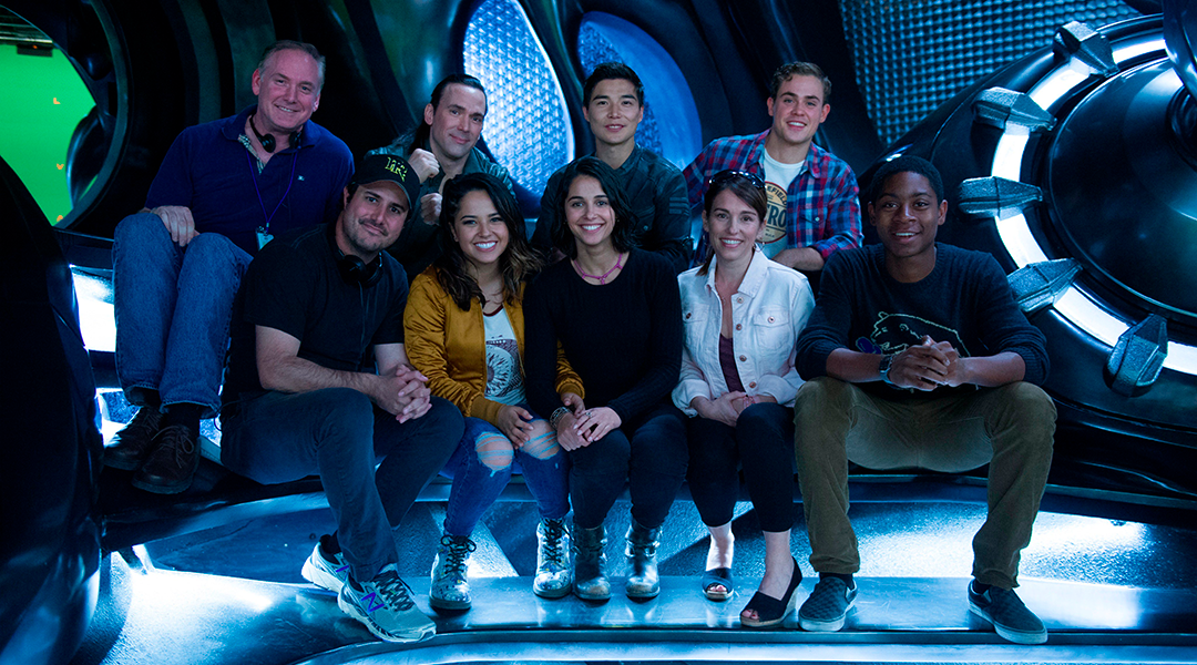 Amy Jo Johnson y Jason David Frank tuvieron un cameo que no apareciÃ³ en Power Rangers