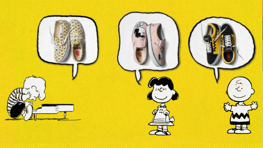 Vans lanza colección inspirada en Charlie Brown, Snoopy y compañía