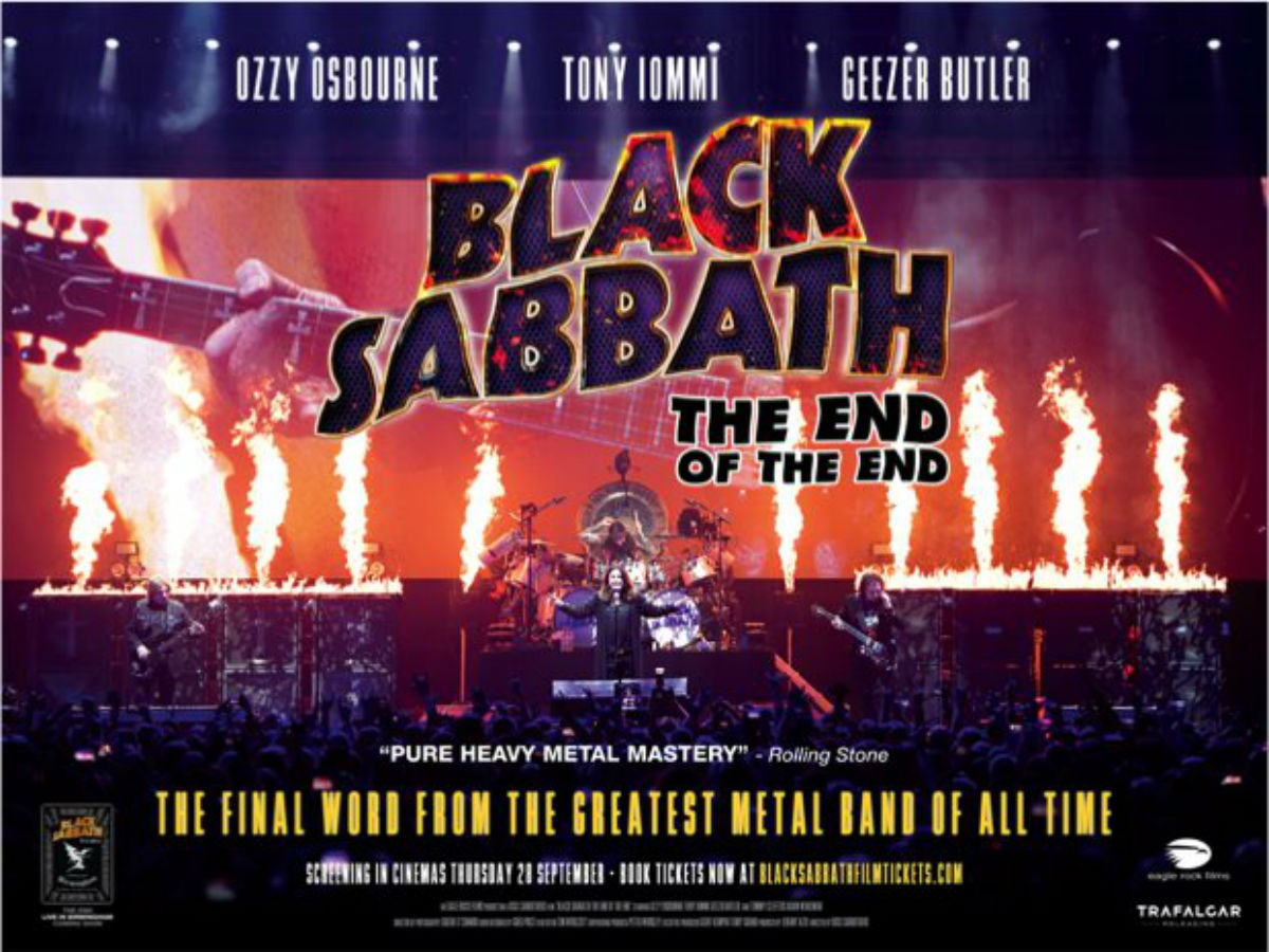 The End Of The End, el adiÃ³s de Black Sabbath llega al cine