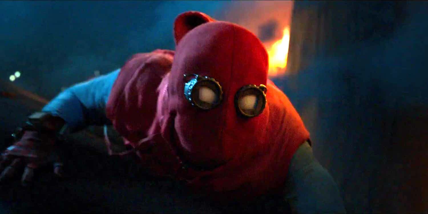 Spider-Man interpretado por Tom Holland en Spider-Man: Homecoming