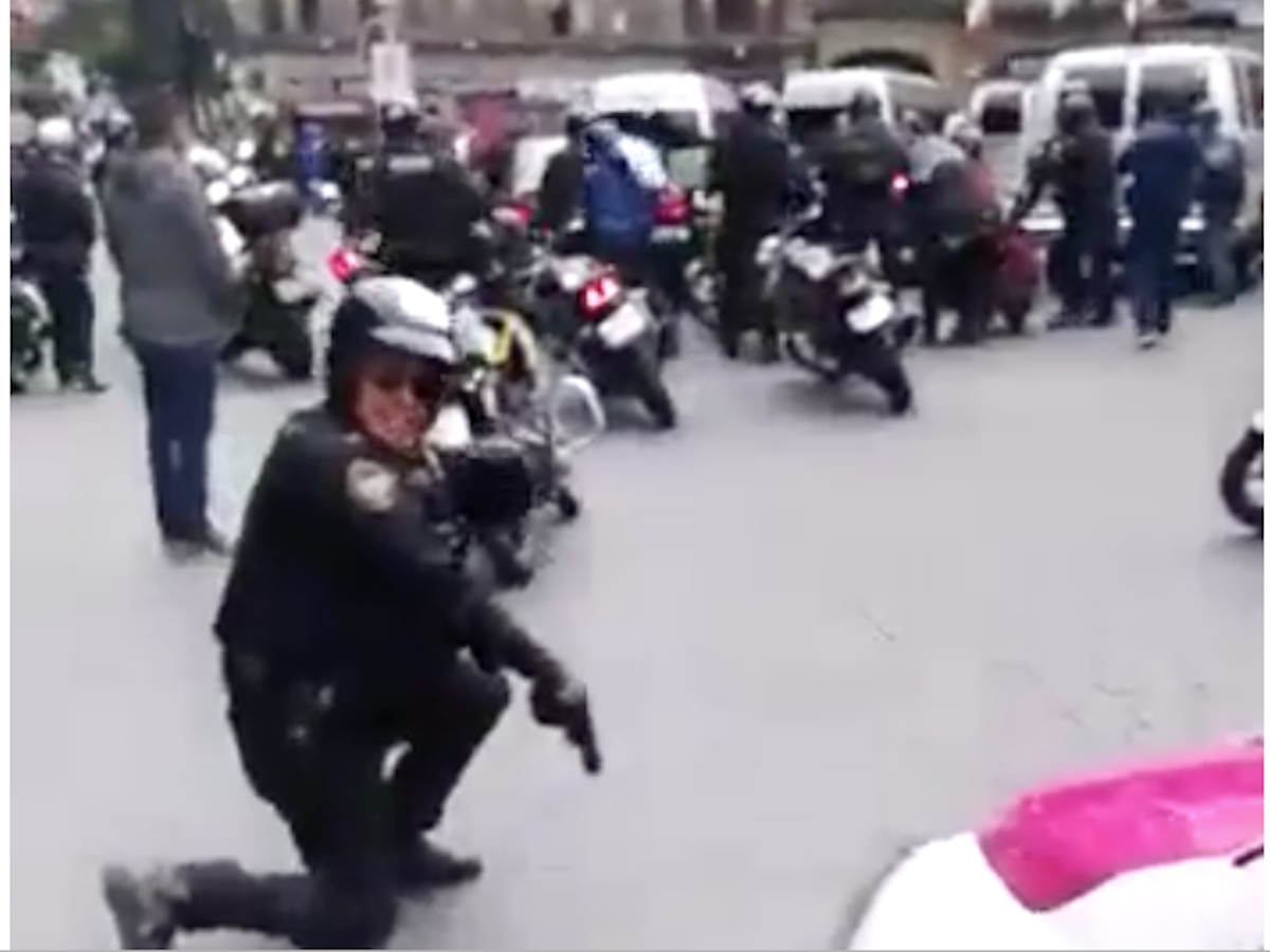 Taxista reportero narra a su estilo un operativo policÃ­aco