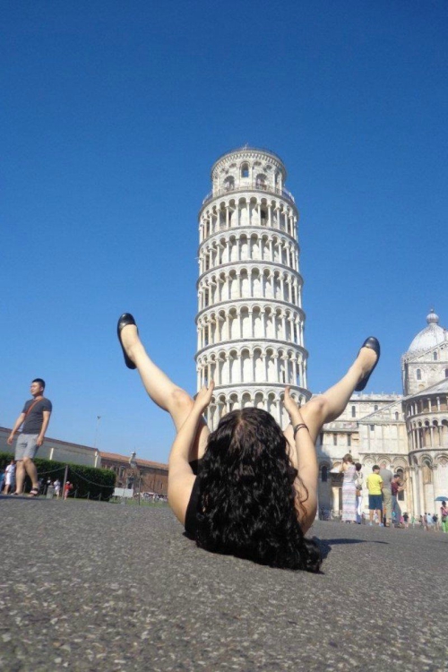 Torre de Pisa, Torre, Pisa, Foto, Fotografía, Turistas