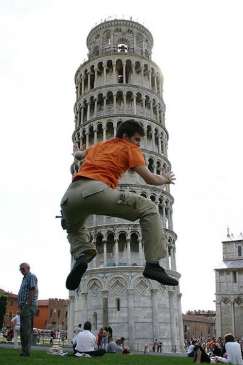 Torre de Pisa, Torre, Pisa, Foto, Fotografía, Turistas