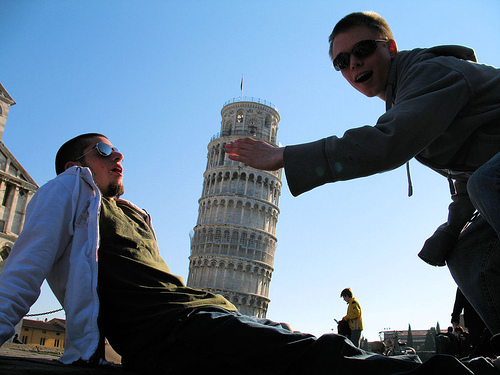 Torre de Pisa, Torre, Pisa, Foto, Fotografía, Turistas