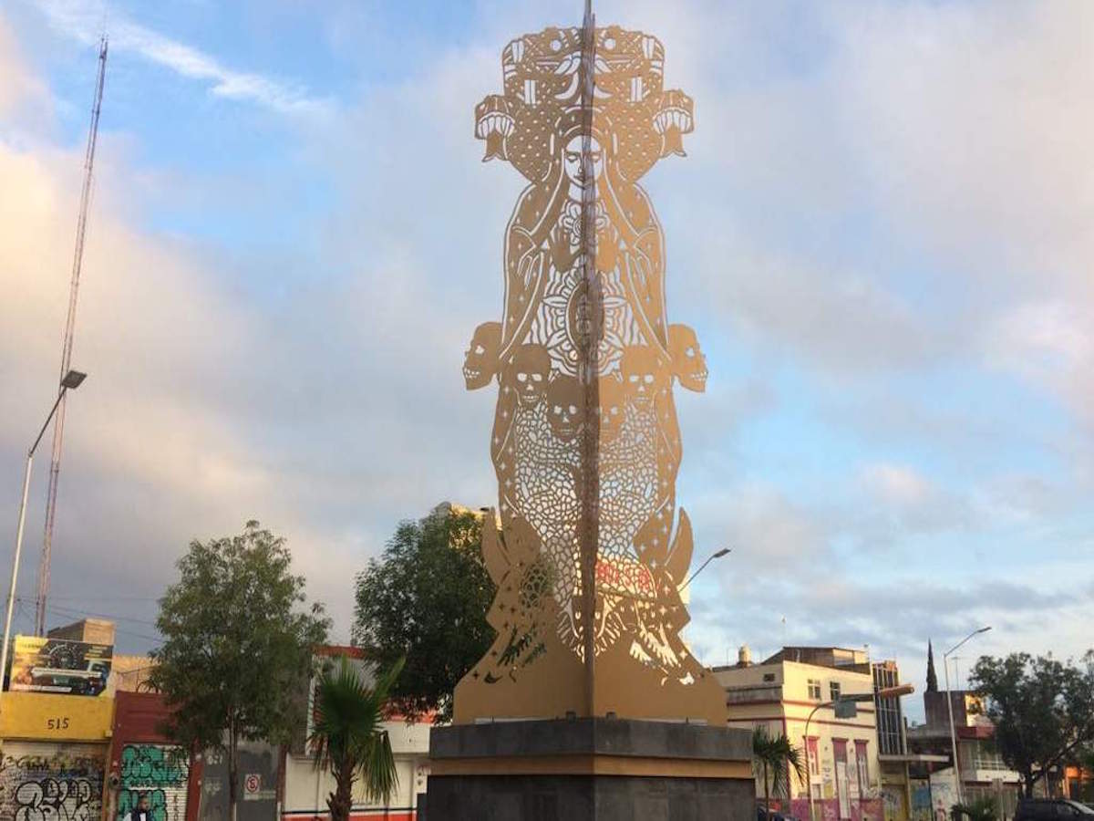 Piden remover escultura Virgen de Guadalupe por hereje