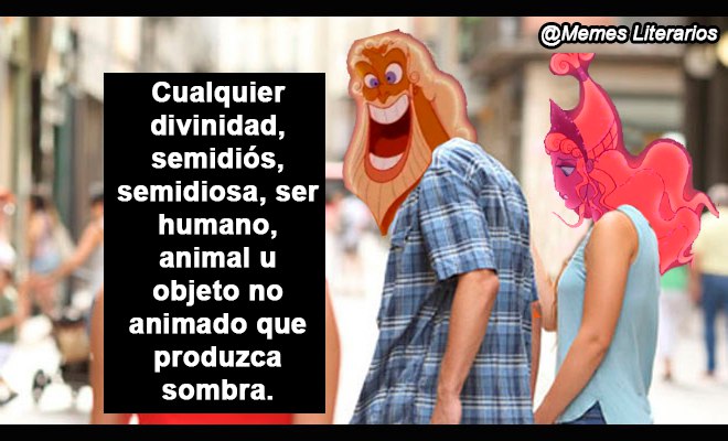 meme novio distraido zeus
