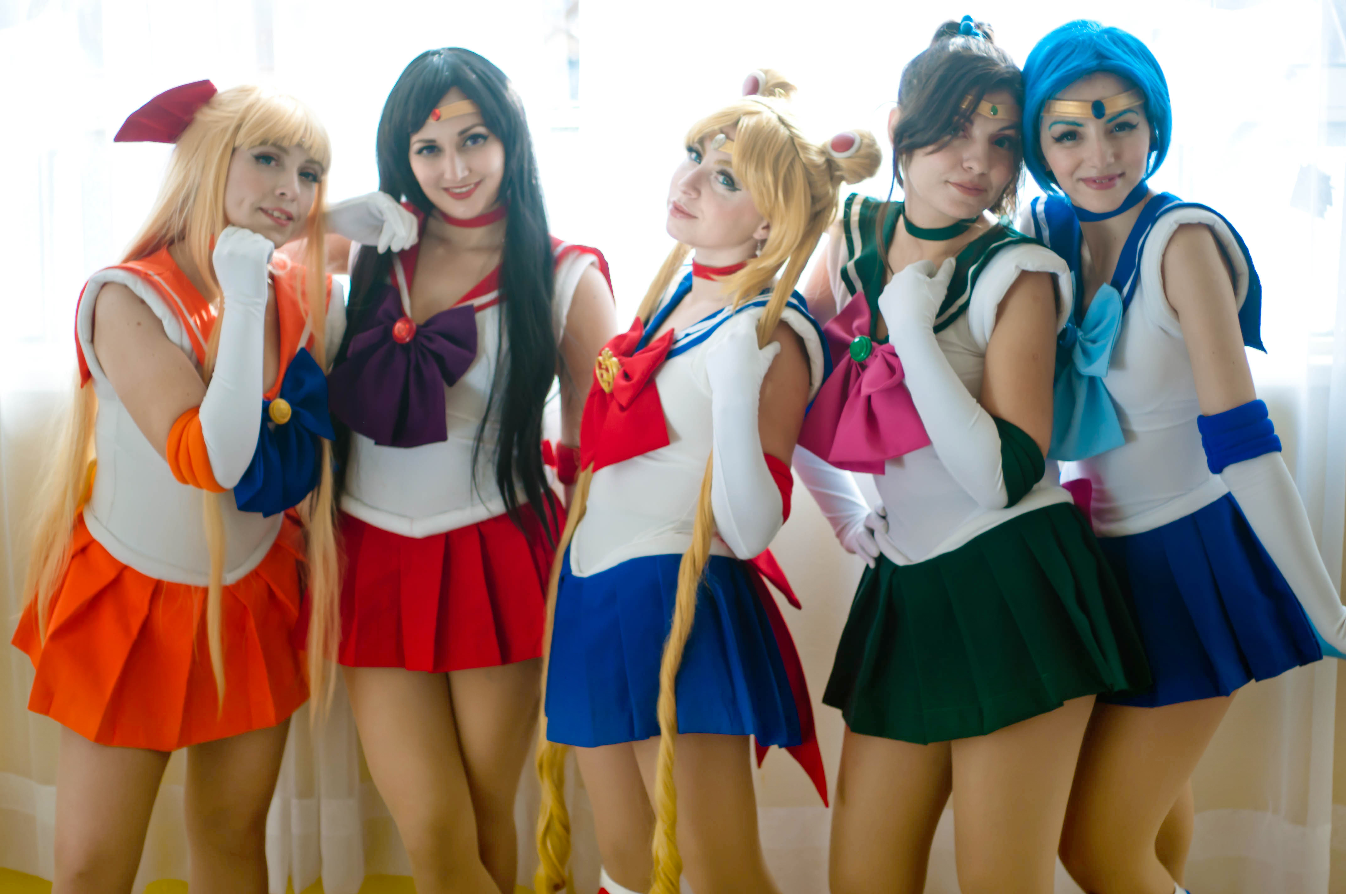 Día Internacional de Sailor Moon cosplays