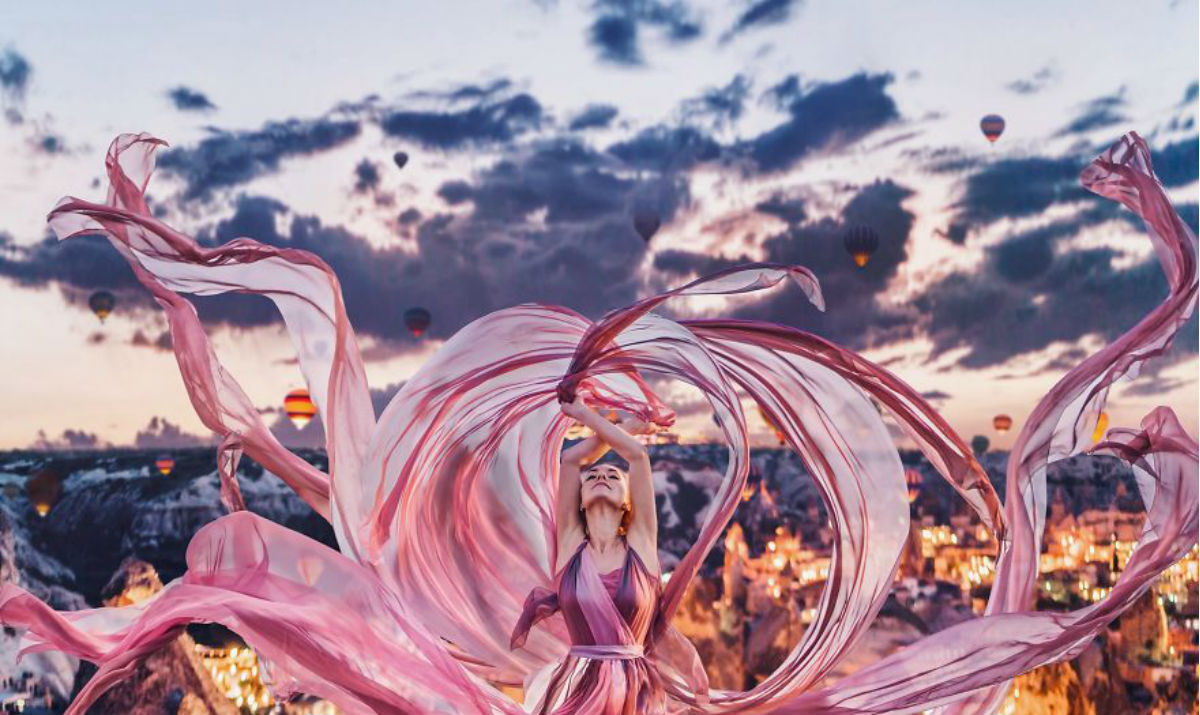 Kristina Makeeva crea fantasÃ­as con sus fotos