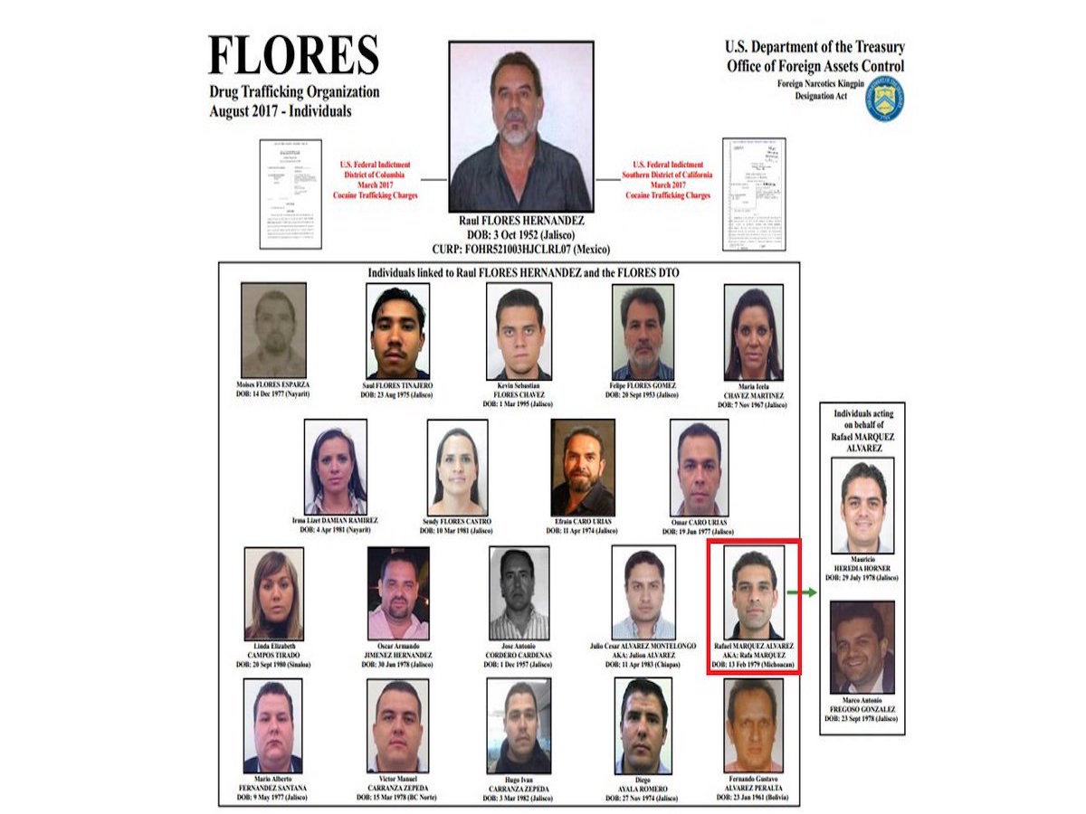 Rafael MÃ¡rquez JuliÃ³n Ãlvarez acusados lavar dinero