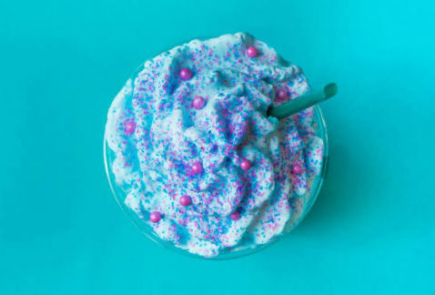 foto Instagram Mermaid Frappuccino