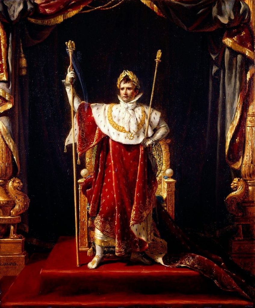 Retrato de Napoleón Bonaparte como emperador