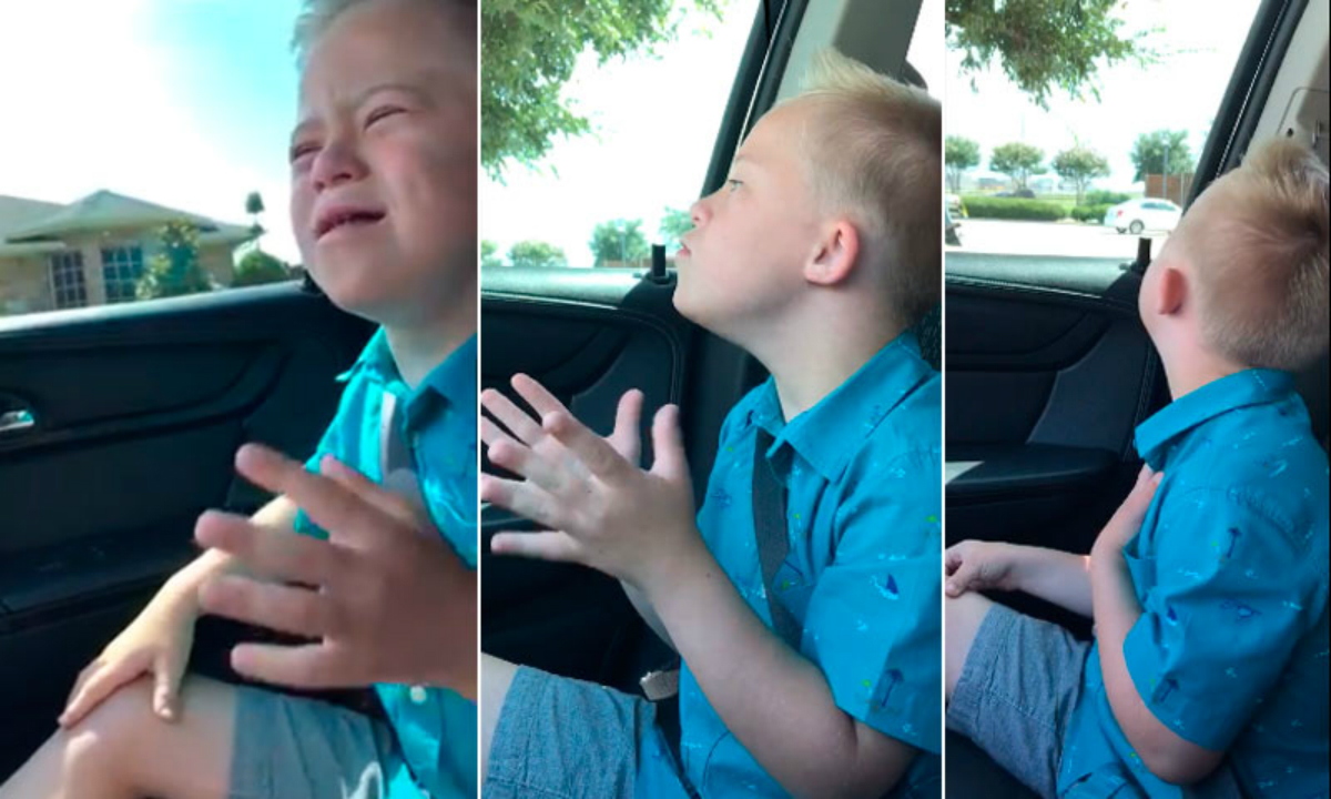 Niño Down conquista cantando Whitney Houston