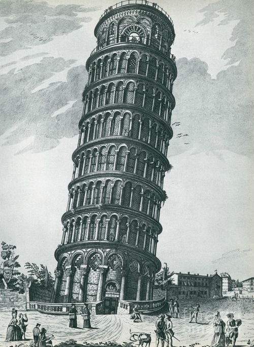 Torre de Pisa, Torre, Pisa, Foto, Fotografía, Turistas
