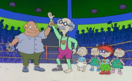 Dragon Ball, ¡Oye Arnold!, Abuelas, Abuelos, Goku, Simpsons