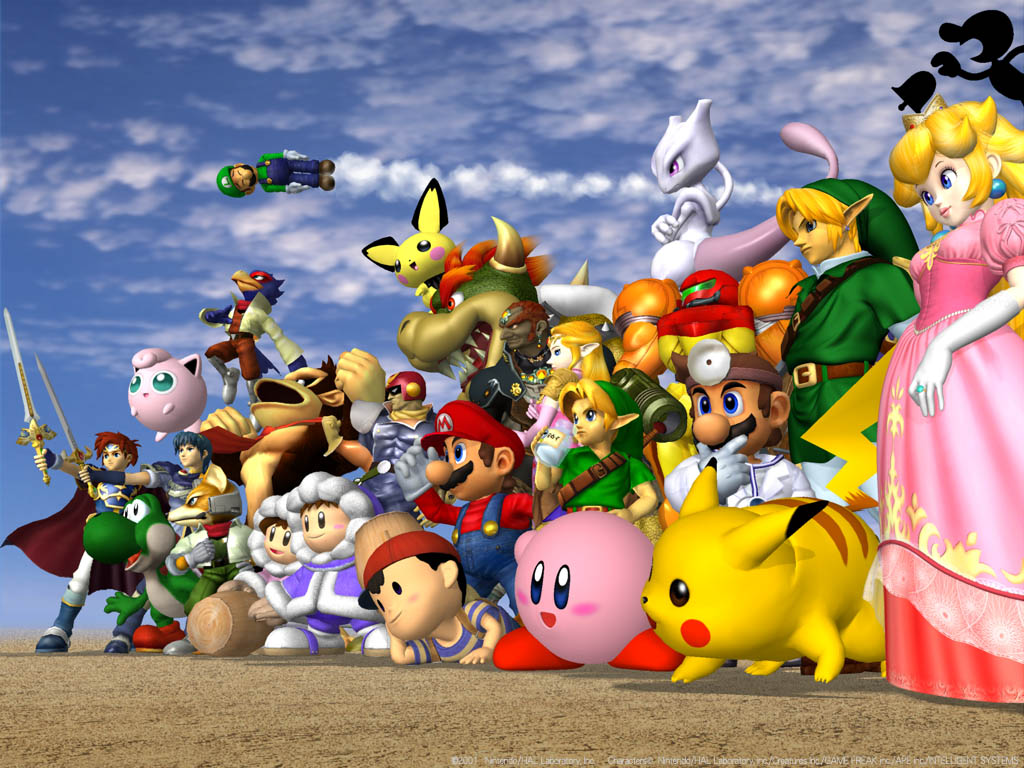 Los personajes de Super Smash Bros Melee