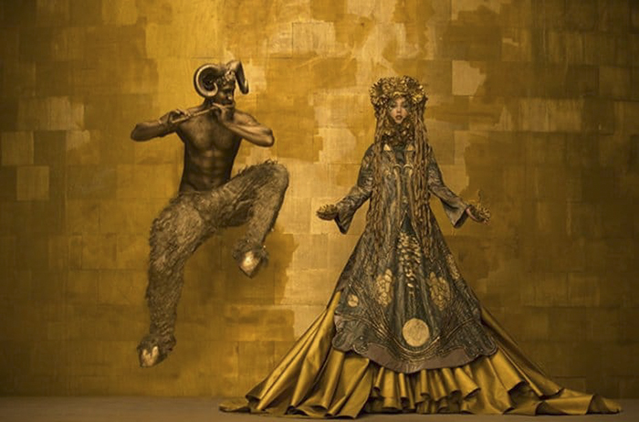 Pinturas de Klimt hechas fotografÃ­as de Inge Prader