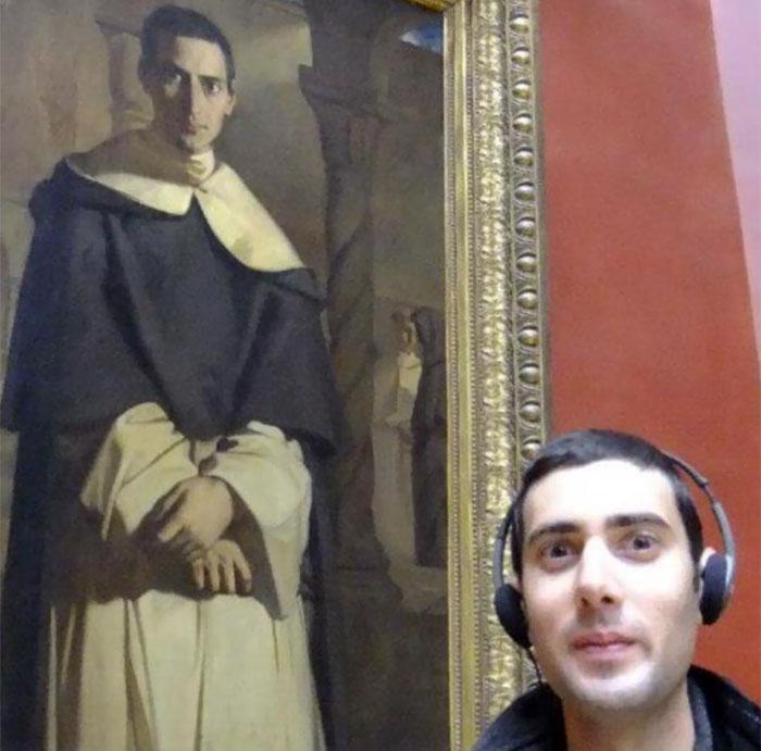 Personas que encontraron sus dobles en un museo