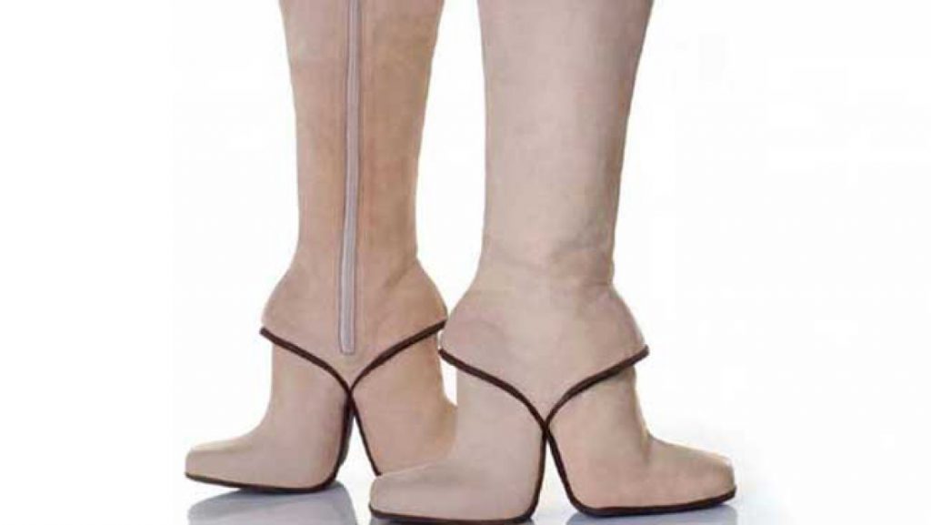 Los zapatos que ni en sueños vas a querer usar