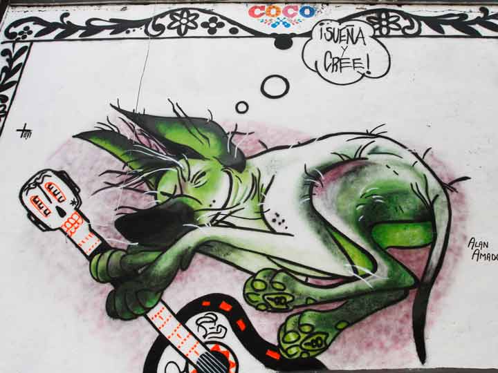 Grafitero, Tuyi, Coco, Pixar, Disney, 19S