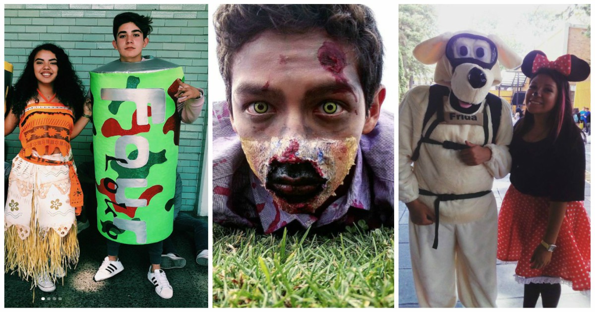 Halloween llegÃ³ a la UNAM y los disfraces son geniales