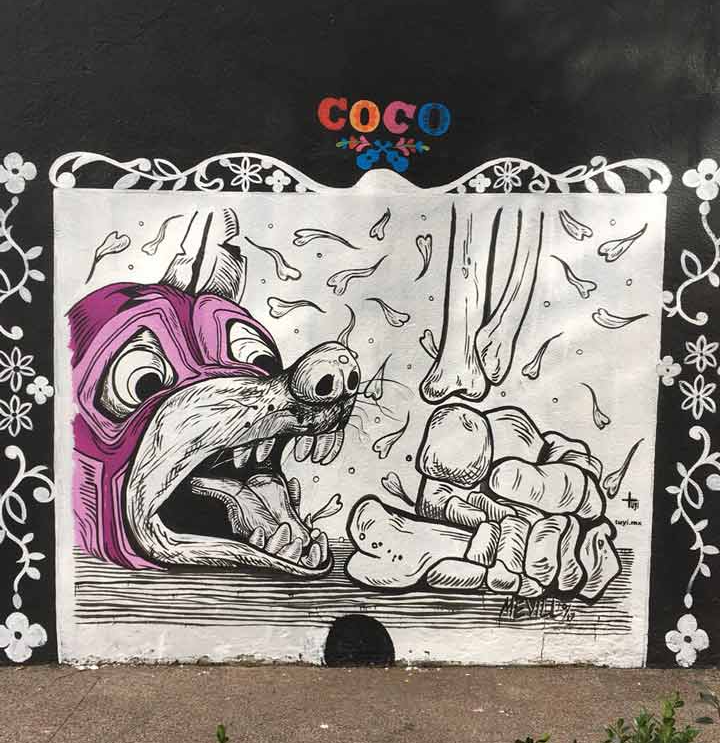Grafitero, Tuyi, Coco, Pixar, Disney, 19S