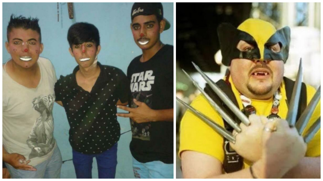 Los peores disfraces de Halloween 2017
