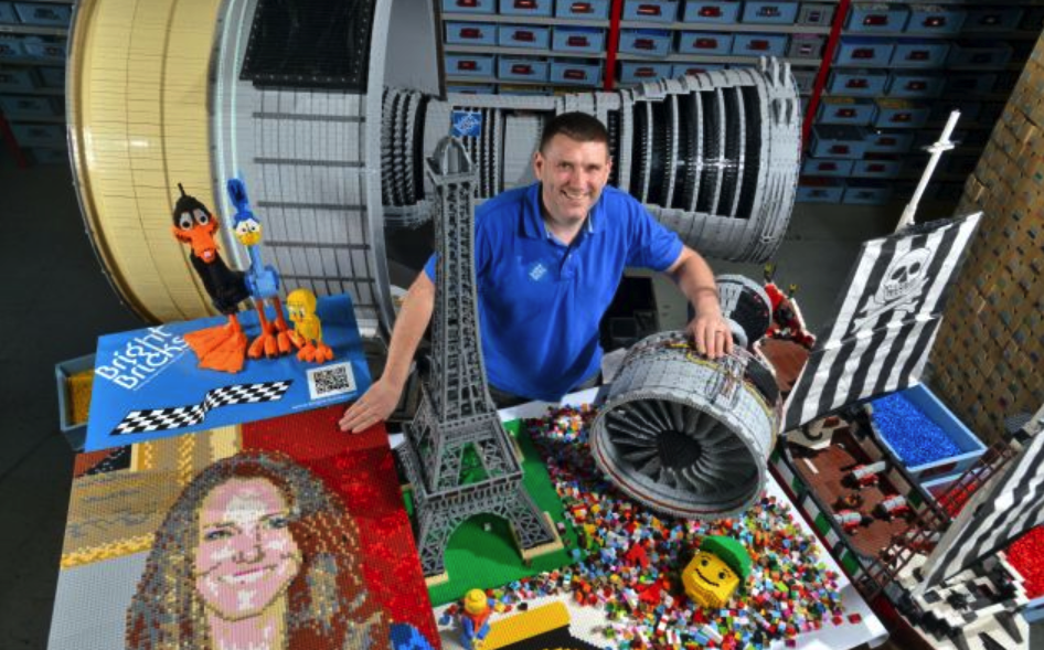 El trabajo perfecto es ser un constructor certificado de Lego