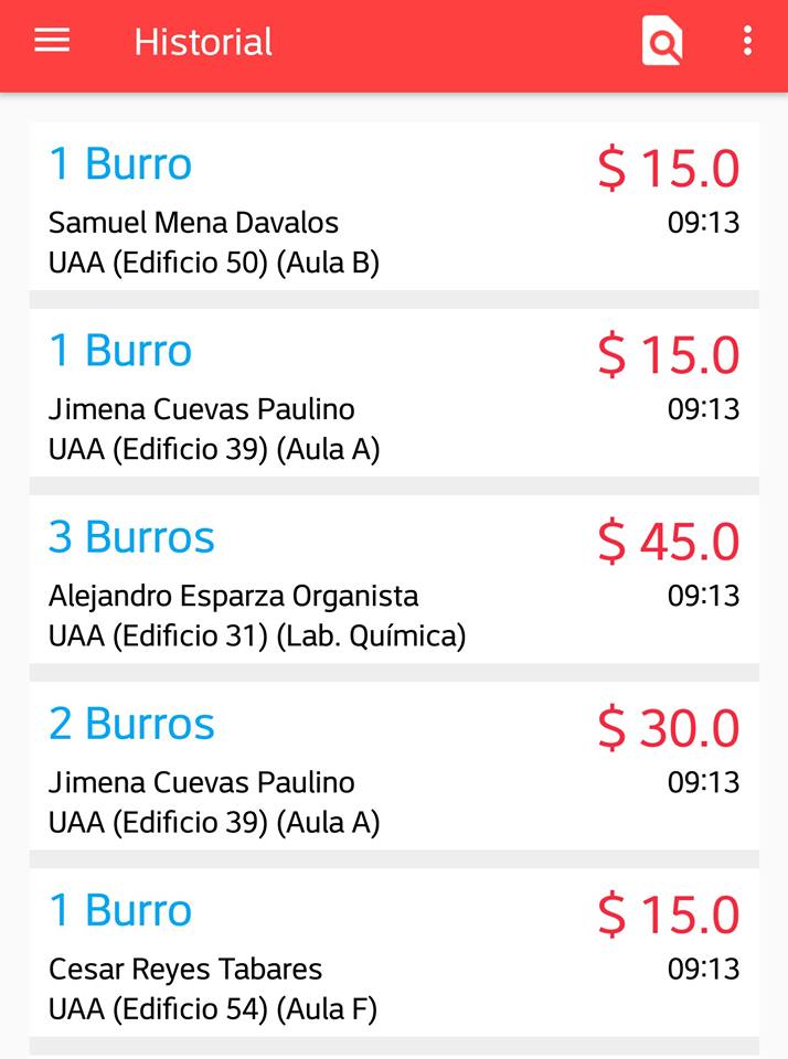 Gerardo Murillo creÃ³ la app El niÃ±o de los burritos, para llevar a los alumnos de la Universidad AutÃ³noma de Aguascalientes este platillo.