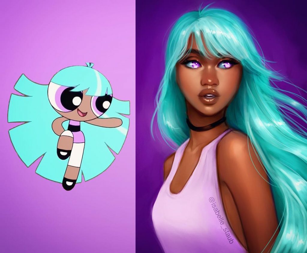 Artista sorprende mostrando a las Chicas Superpoderosas como adolescentes reales