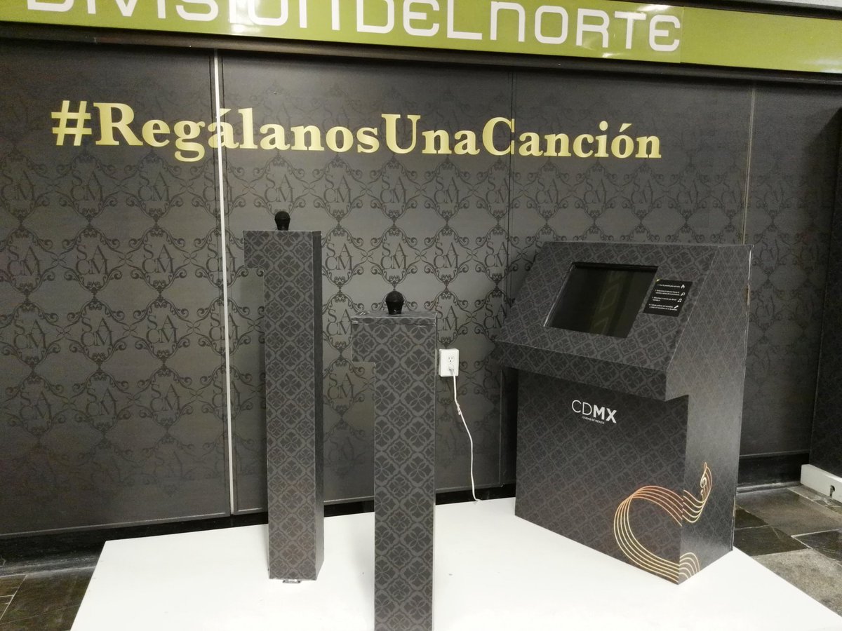 karaoke metro, División Norte, canción romántica, cantar