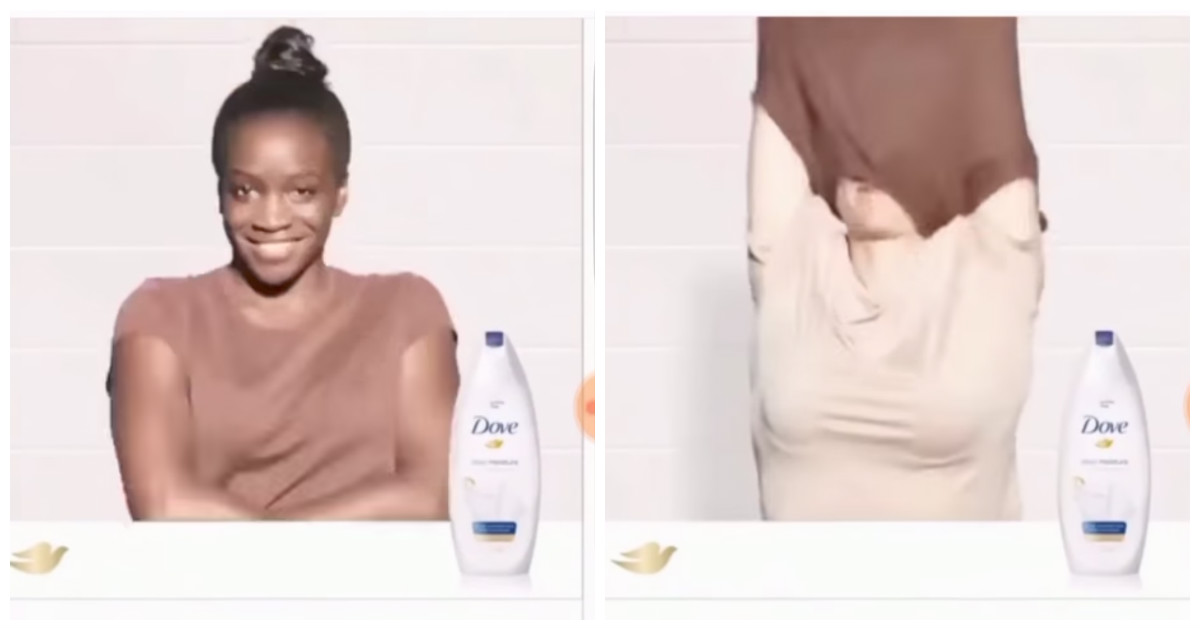 Color de Piel, Productos de Belleza, Dove, Comercial, Racista, Racismo