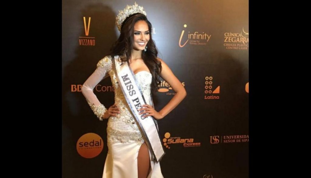 Romina Lozano, ganadora Miss Peru 2018