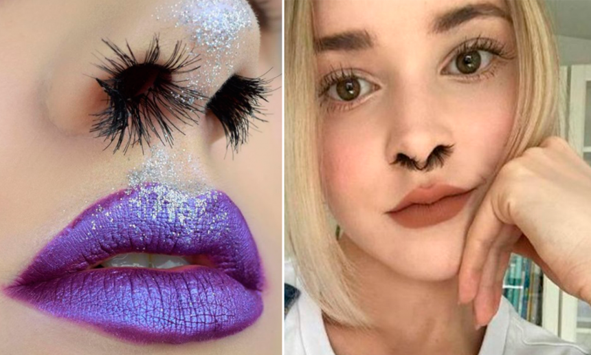 Nueva moda en Internet es enseÃ±ar los pelos de la nariz