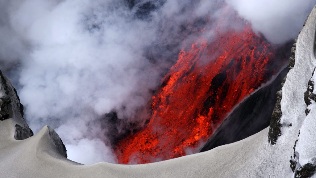 Esto pasaría si los volcanes de la Antártida entraran en erupción
