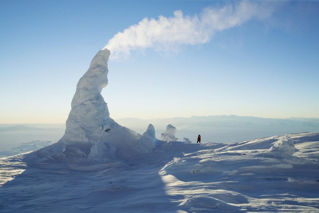 Esto pasaría si los volcanes de la Antártida entraran en erupción